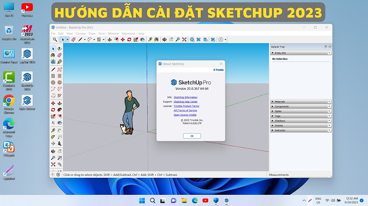 Hướng dẫn crack vray 3.6 sketchup 2023