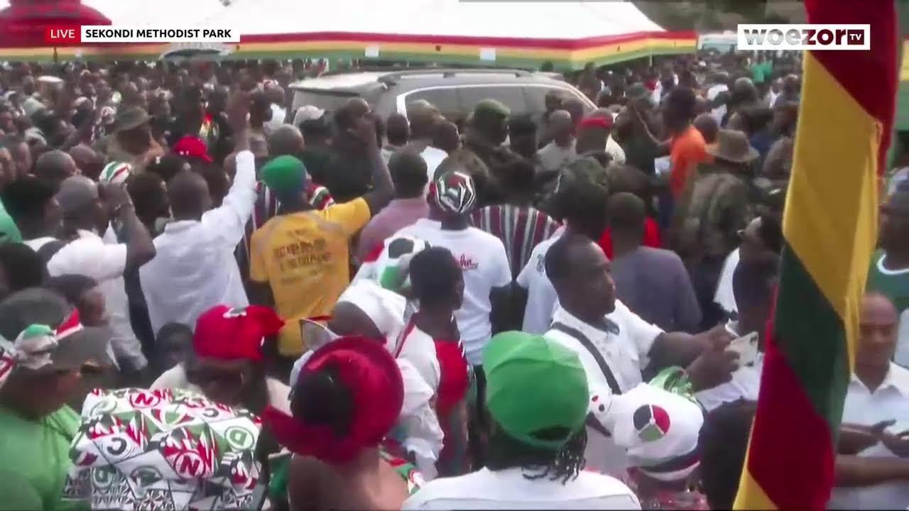 WATCH LIVE | President John Mahama's Thank You Tour in the Western Region | WoezorTV