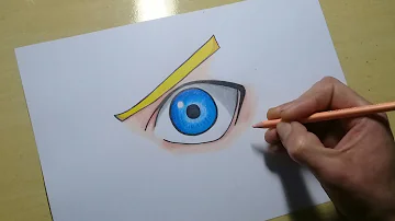 Quais são os olhos de Naruto?
