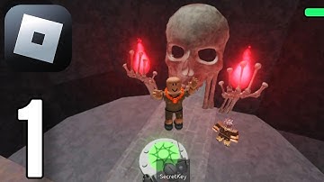 Roblox - Gameplay Walkthrough Part 1 - Escape The Castle Fortress Obby (ios,Android)