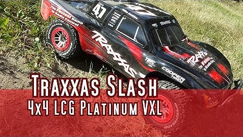 Traxxas Slash 4x4 LCG Platinum VXL Edition, First run ever HD