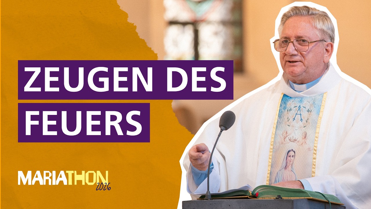 Das Feuer des Heiligen Geistes soll in dir brennen – Pater Javier Soteras am 01.05.2026