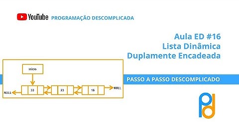 Estrutura de Dados em C | Aula 16 - Lista Dinâmica Duplamente Encadeada