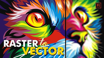 Making High Resolution From Low Resolution Image | Vectorize an Image | Speed Art | Image Tracing