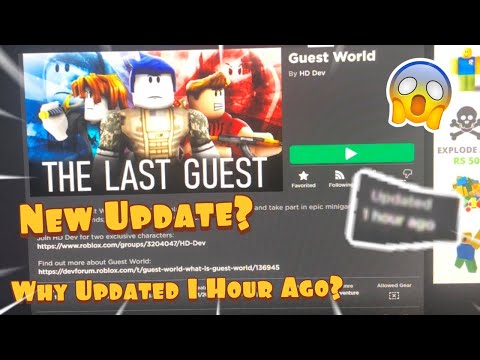 UNLOCKING THE LAST GUEST in GUEST WORLD!! (Roblox) 