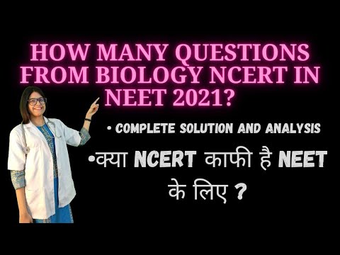 The number of questions within the NEET originate from NCERT biology?