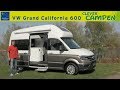 VW Grand California 600: Erste Sitzprobe/Review - Caravan Salon Düsseldorf 2018 | Clever Campen