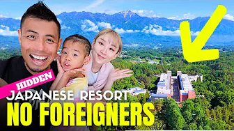 NO Foreign Tourists at this Hidden Japanese Mountain Family Resort