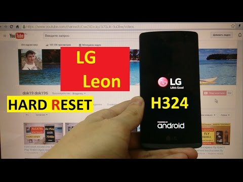 Hard reset LG Leon H324 Сброс графического ключа lg h324 leon