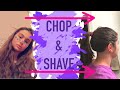 Shaving and Cutting My Sister's Hair