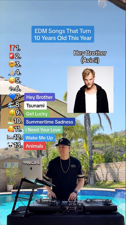 EDM Songs that turn 10 years old this year 🥹 (Avicii, Tiesto, Calvin Harris, Martin Garrix, & more)