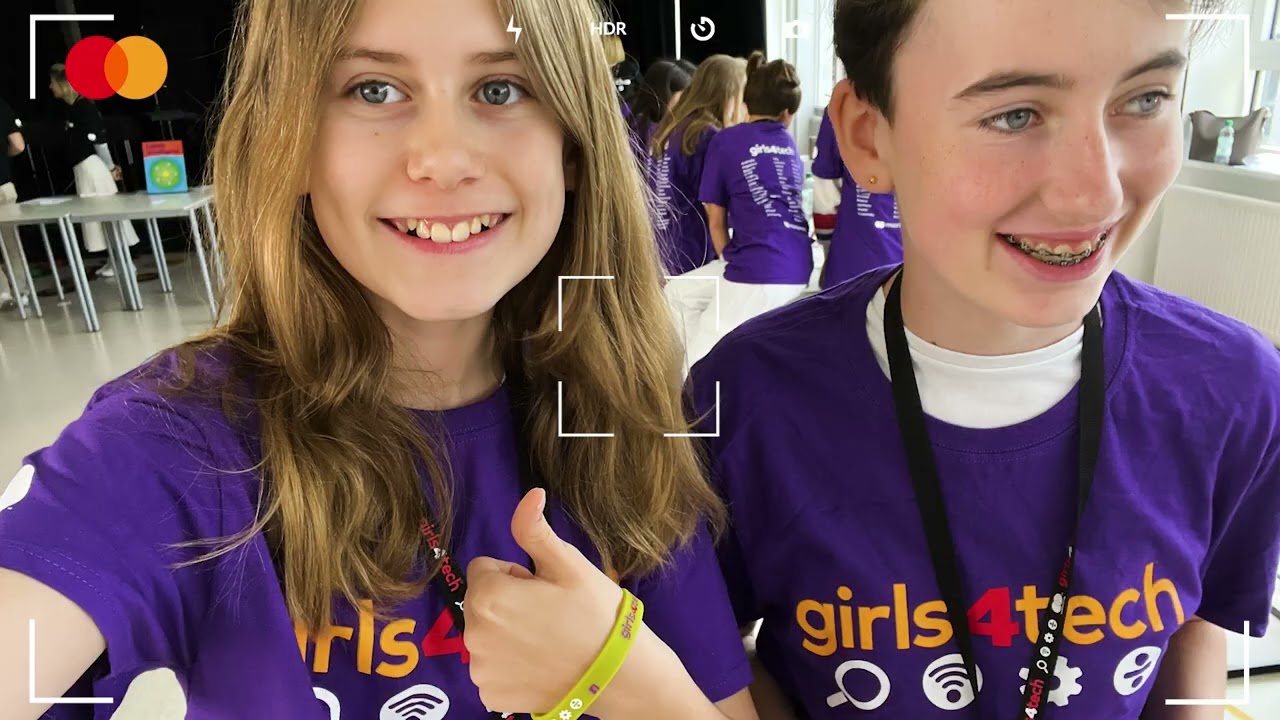 Mastercard Girls4Tech Workshop an der Karl-Rehbein-Schule in Hanau