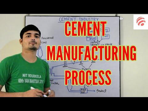 Cement manufacturing process, Portland cement || Chemical