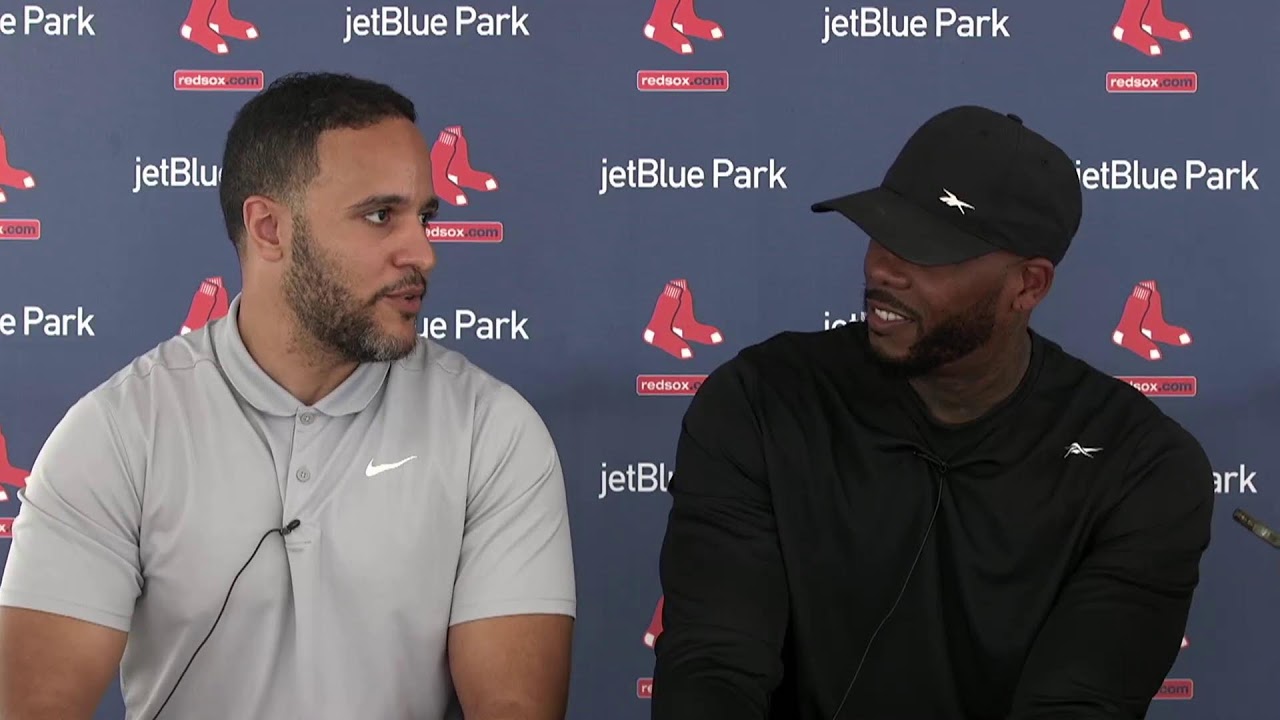 Aroldis Chapman Meets with the Media | 2025 Red Sox Spring Training