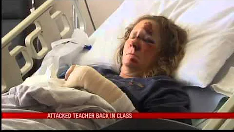 Attacked Teacher Back in Class