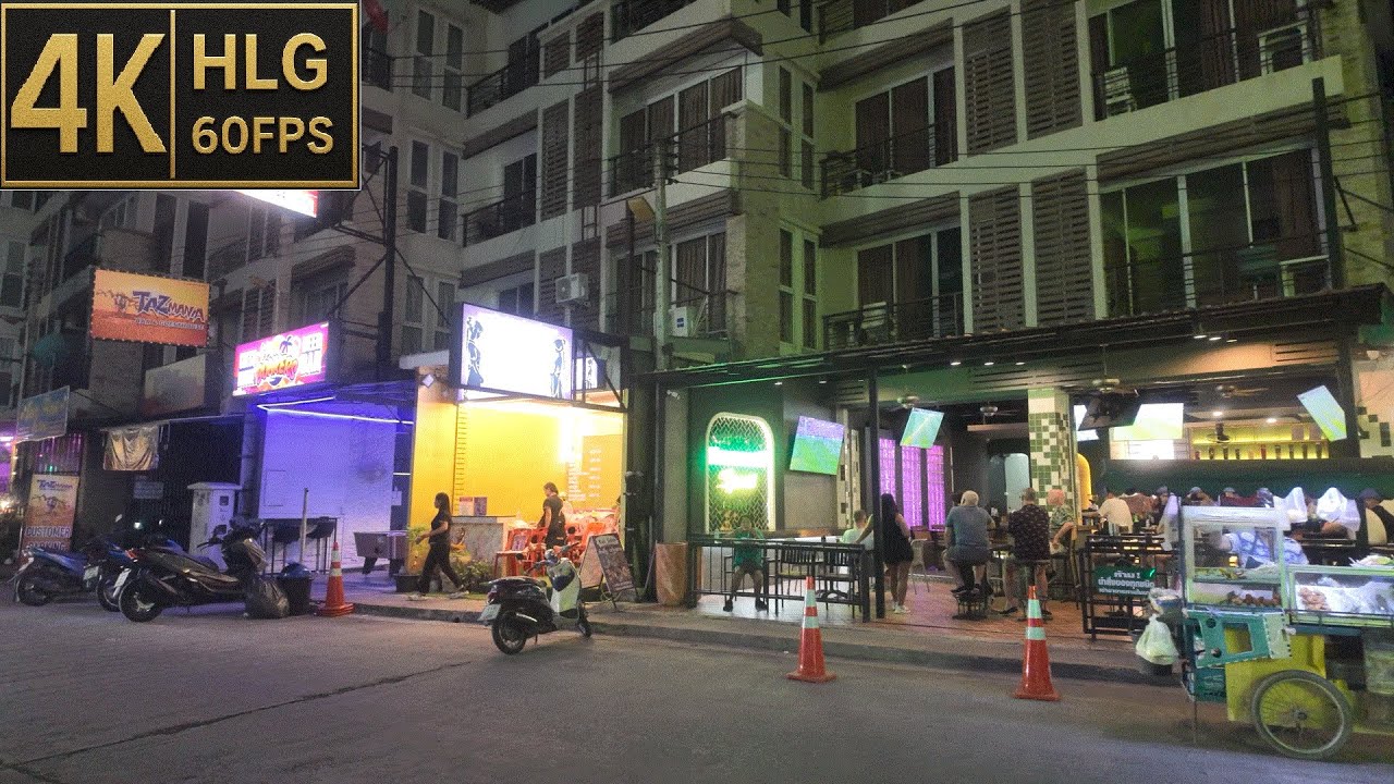 [4K HLG] Soi Boomerang | Soi Lengkee | Soi Chainapoon | Buakhao | Pattaya | 20250525