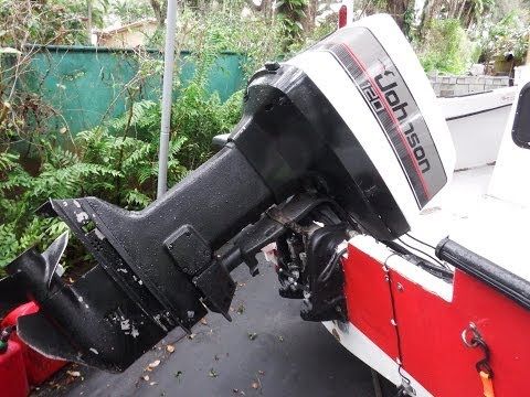 How to Manually Lift or Lower your Outboard Engine