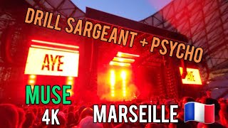 @muse "Drill Sargeant + Psycho" Live, Marseille 🇫🇷 7/15/23 #livemusic #muse #psycho #fyp #martintc
