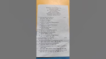 B.A 1st Semester History Question Paper 📚 | Full Paper Breakdown for Students | Watch before exam|