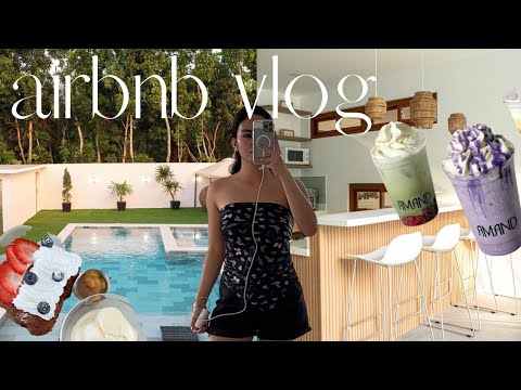 Renting an airbnb in Pampanga! 💐🎧✨ | Elisha Ducot