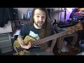 Bass lesson on modes
