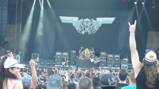 Motorhead live at Rockstar Mayhem Festival San Manuel Amphitheater 30 June 2012