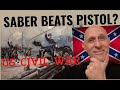 Saber vs pistol in the us civil war cavalry