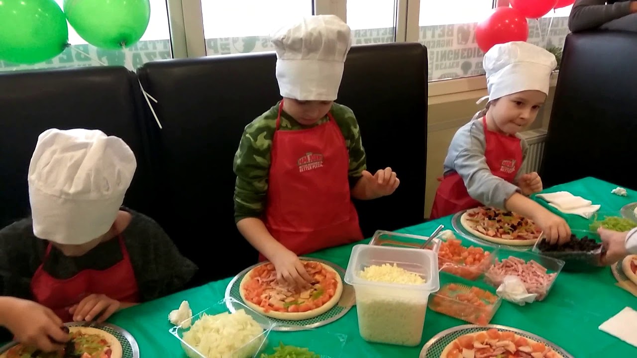 Мастер класс Пиццерия Papa John's Папа Джонс 28.01.2018г - YouTube