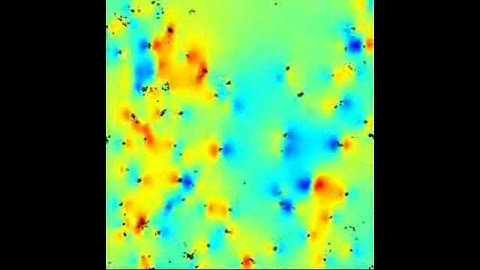 Light particles suspended in a turbulent fluid