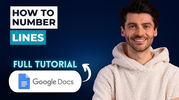 How to Number Lines in Google Docs [2025 Guide]