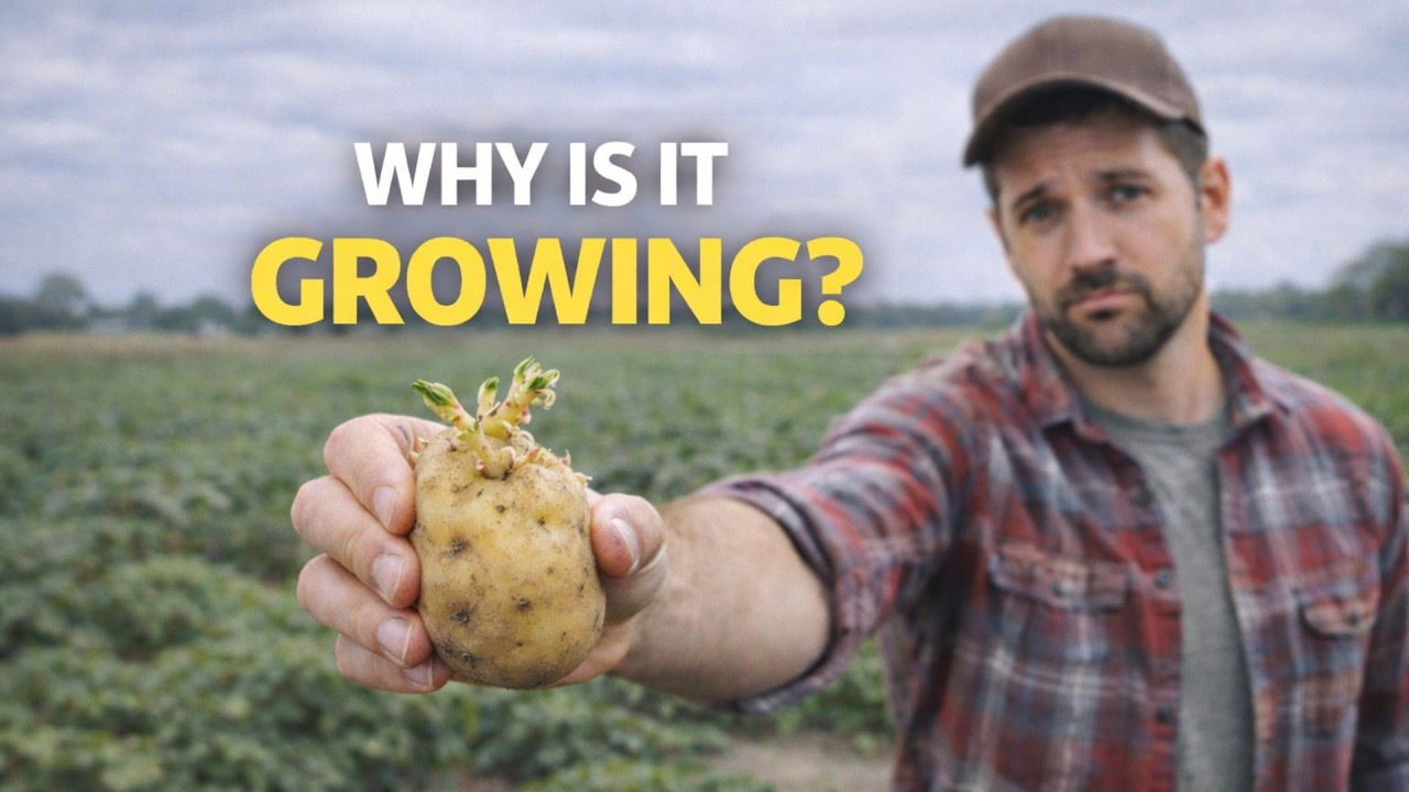 Почему картофель внезапно снова начал расти?