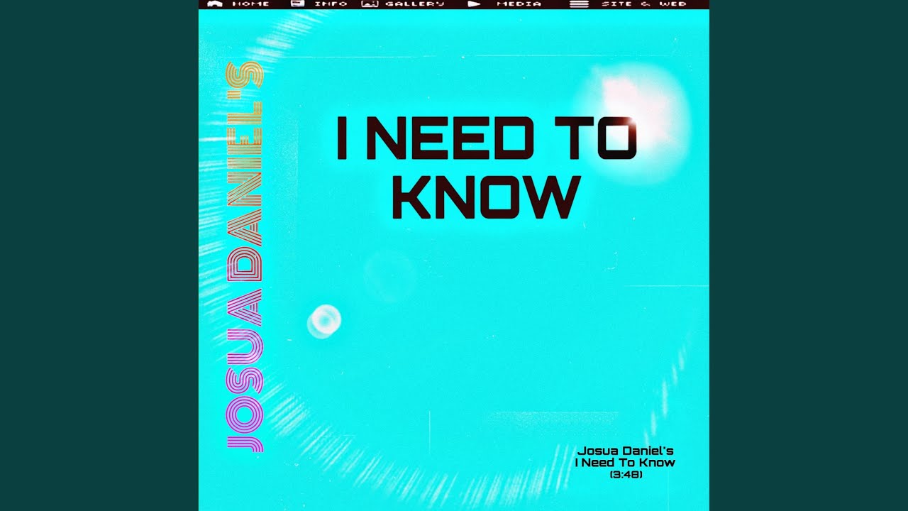 I Need To Know YouTube I Need To Know YouTube