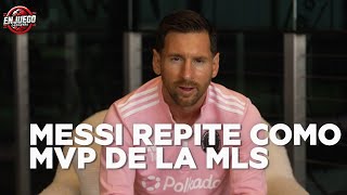 Leo Messi es nombrado MVP de la MLS por segundo año consecutivo