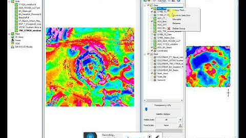 Geosoft - 7 Adding Grid to Map