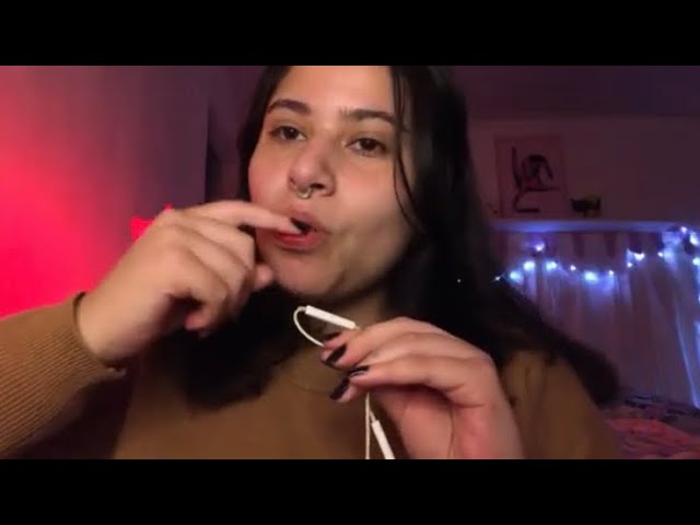 ASMR | SPIT PATING E BEIJOS 😻😘