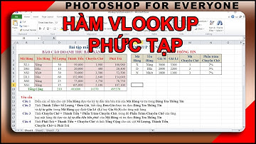 Hàm vlookup nâng cao trong excel 2010 | Học excel cơ bản
