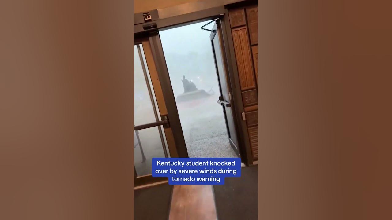 Kentucky student is swept away by severe winds during tornado warnings