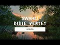 Bibilia Takatifu Zaburi 1 17 Swahili Bible Verses