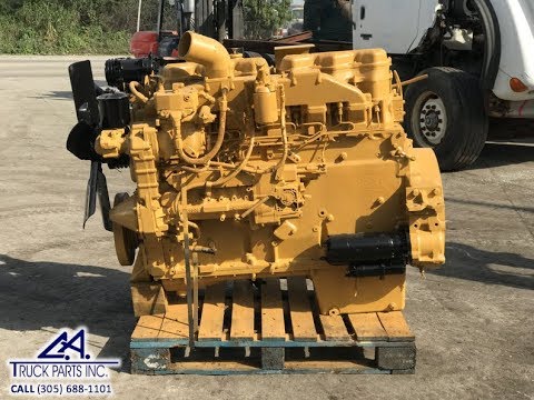 1989 Caterpillar 3406 Diesel Engine TEST RUN Serial ...