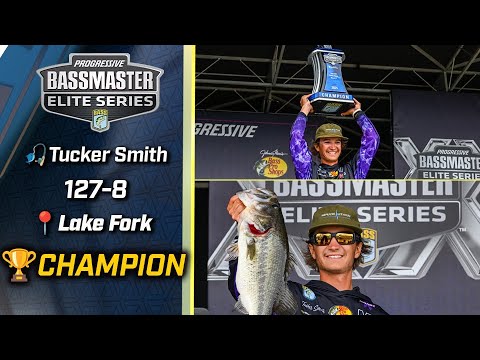 Tucker Smith wins 2025 Bassmaster Elite at Lake Fork with 127 pounds, 8 ounces
