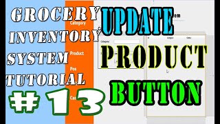 Java Netbeans: Inventory System (POS) 13 Update Product page Edit, Delete Button Function TAGALOG