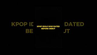 KPOP IDOLS WHO DATED BEFORE DEBUT #jennie #kai #taeyong #hyuna #dawn #kpop #shorts Resimi