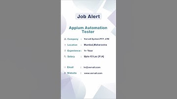 Software Tester Job Alert: Get Your Daily Update On The Latest IT Jobs| STAD Solution
