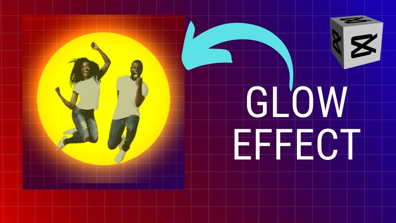 How to get the Glow Effect on Images on Capcut PC - YouTube