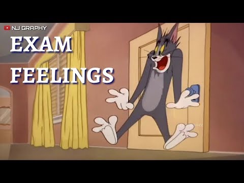 Exam Feelings || Exam Special WhatsApp Status Video 2018😂😂