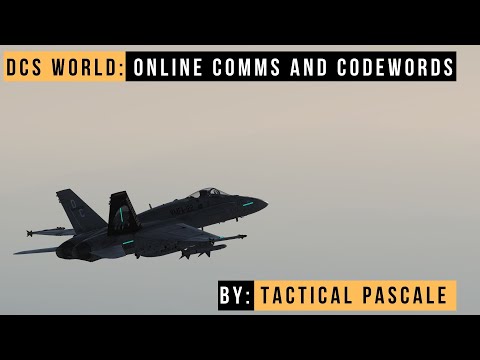 DCS WORLD | Online Comms and Codewords (from a retired GCI)