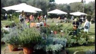 Giardini della Landriana, mostra mercato ottobre 2009, piante bulbi e articoli per giardinaggio.