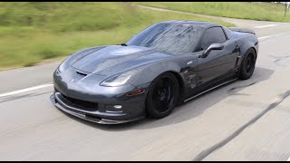 2009 ZR1 Corvette with over 750 WHP just Terrorizing the Streets and we get to Drive it!! Vlog 61