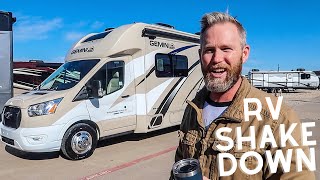 Shakedown Camping & Bringing the RV Home + Our First Trip to Bucees!