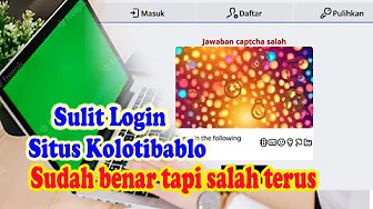 Cara mengatasi SULIT LOGIN KOLOTIBABLO.COM Cara mengatasi SULIT LOGIN KOLOTIBABLO.COM